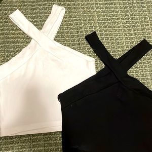 2 for $5 !! Matching tank tops B&W